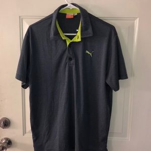 Nice Men’s Puma Sport shirt grey and size large